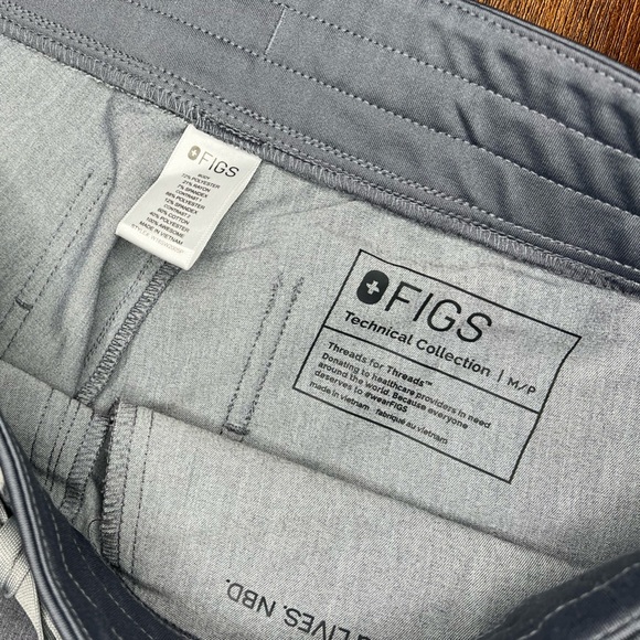 Figs High Waisted Zamora Joggers Scrub Pants - M - Picture 6 of 6